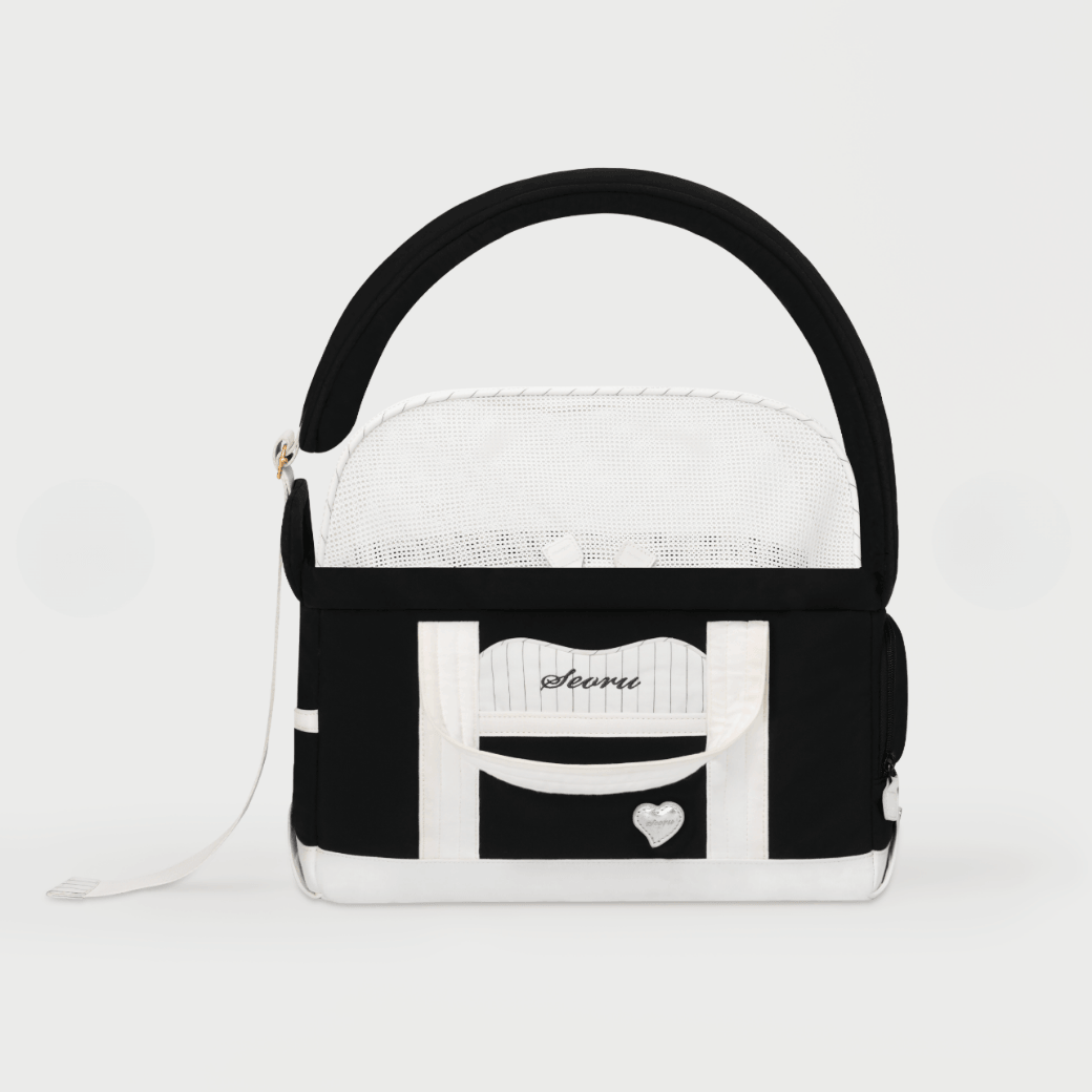 Heart Veru Bag (Black)