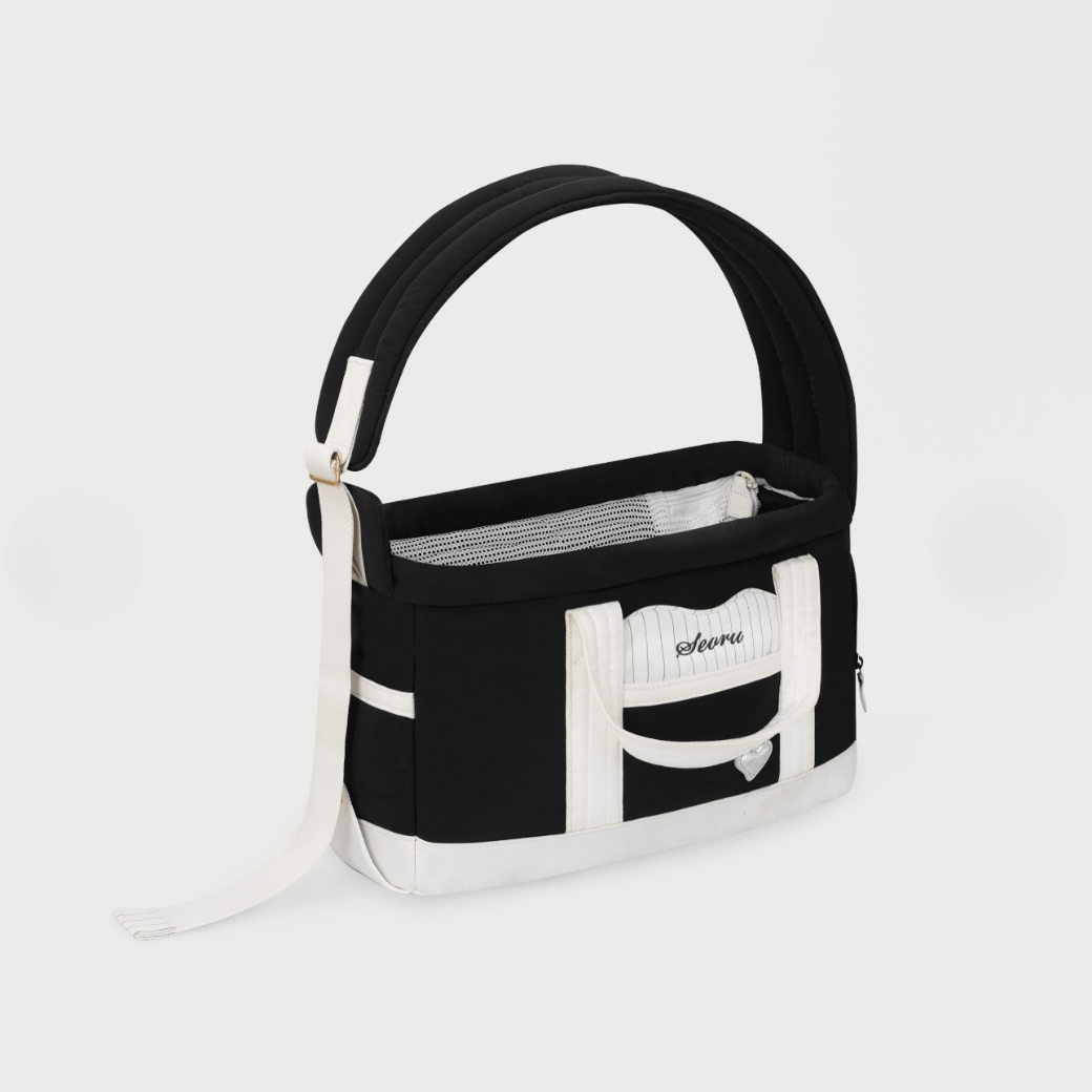 Heart Veru Bag (Black)