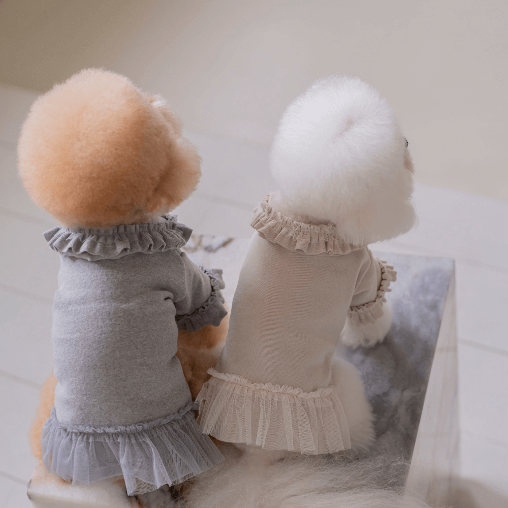 Plie Tu-Tu T-shirt(Beige)