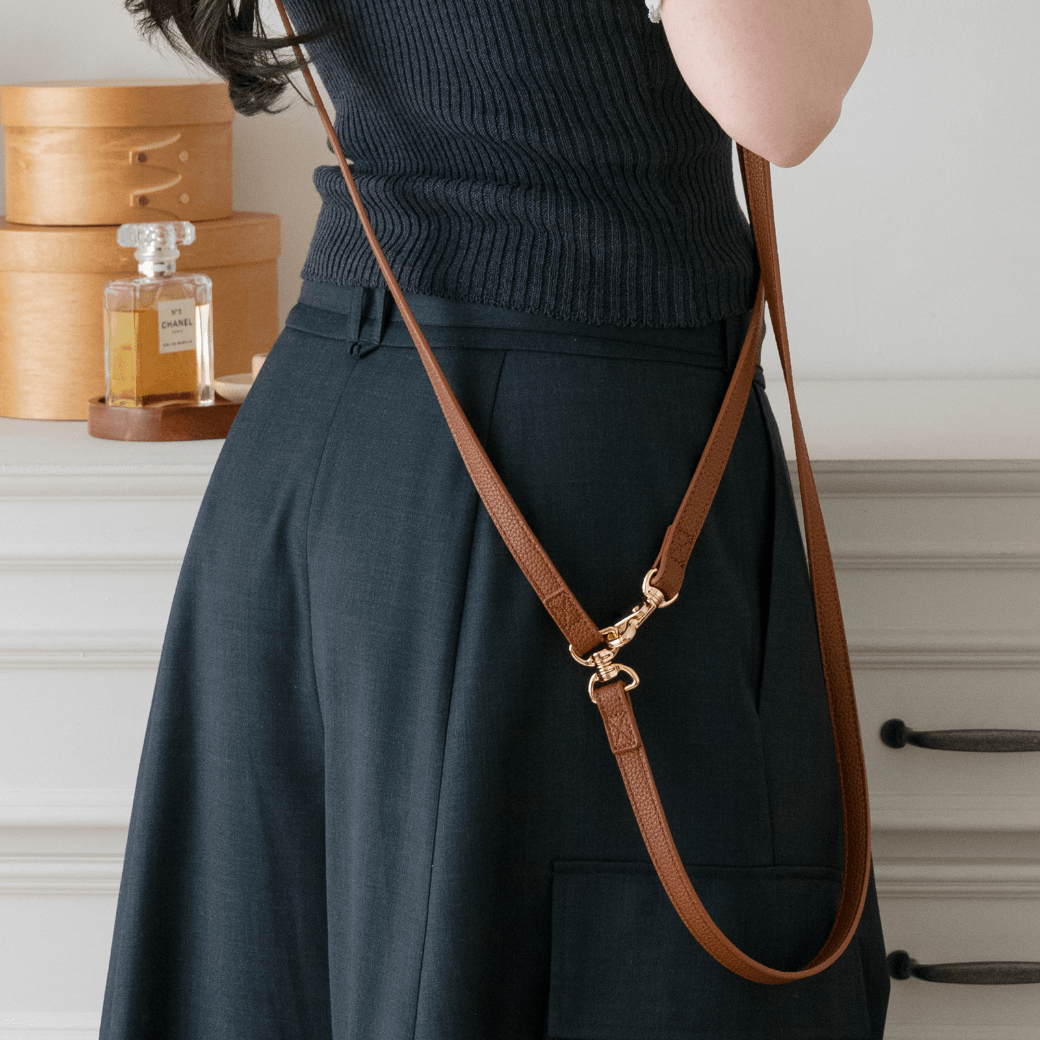 DELIGHT HANDS-FREE LEASH(キャメル)