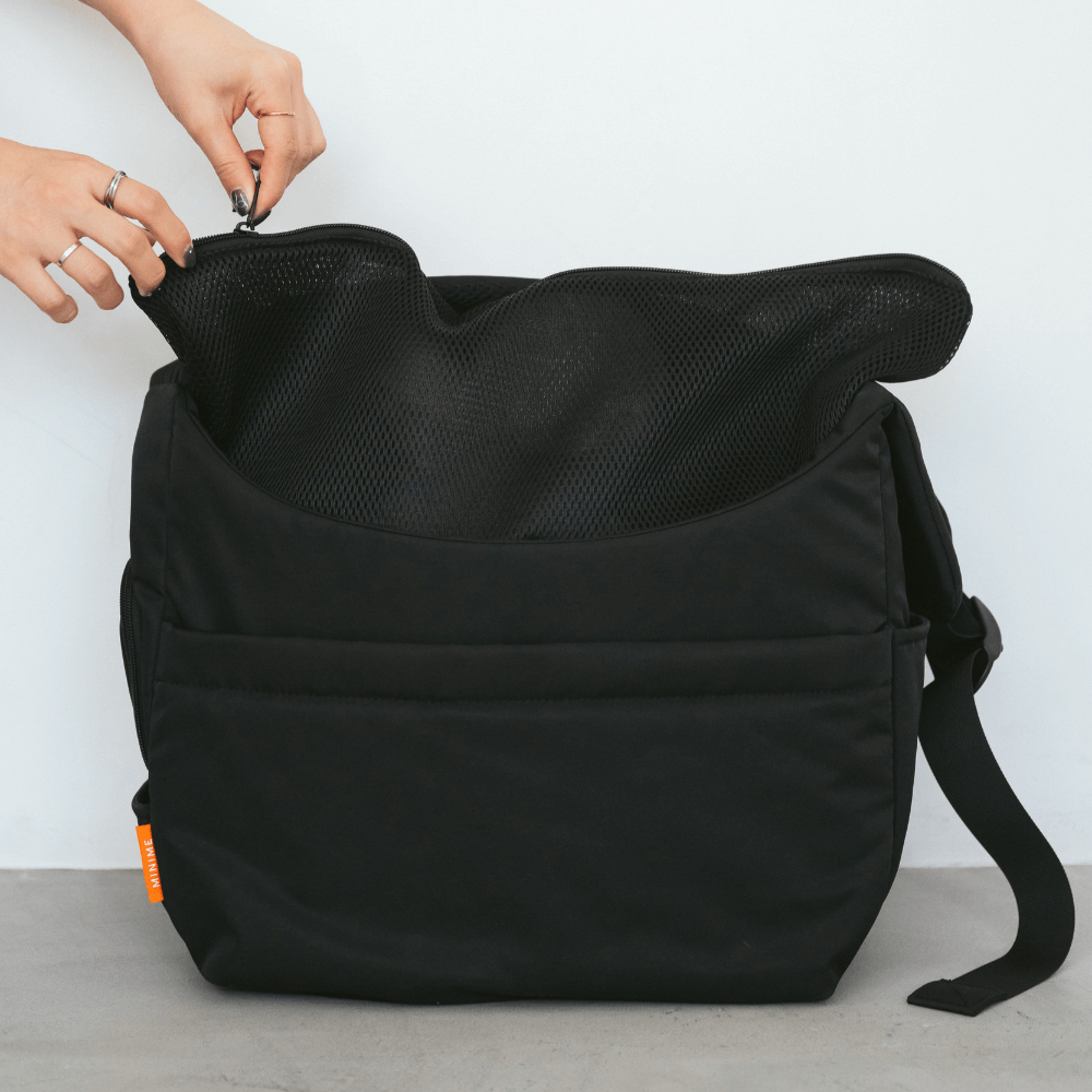 CROSS CARRY BAG(クロスキャリーバッグ) MINIME 犬用キャリーバッグ 肩掛けスリングタイプ