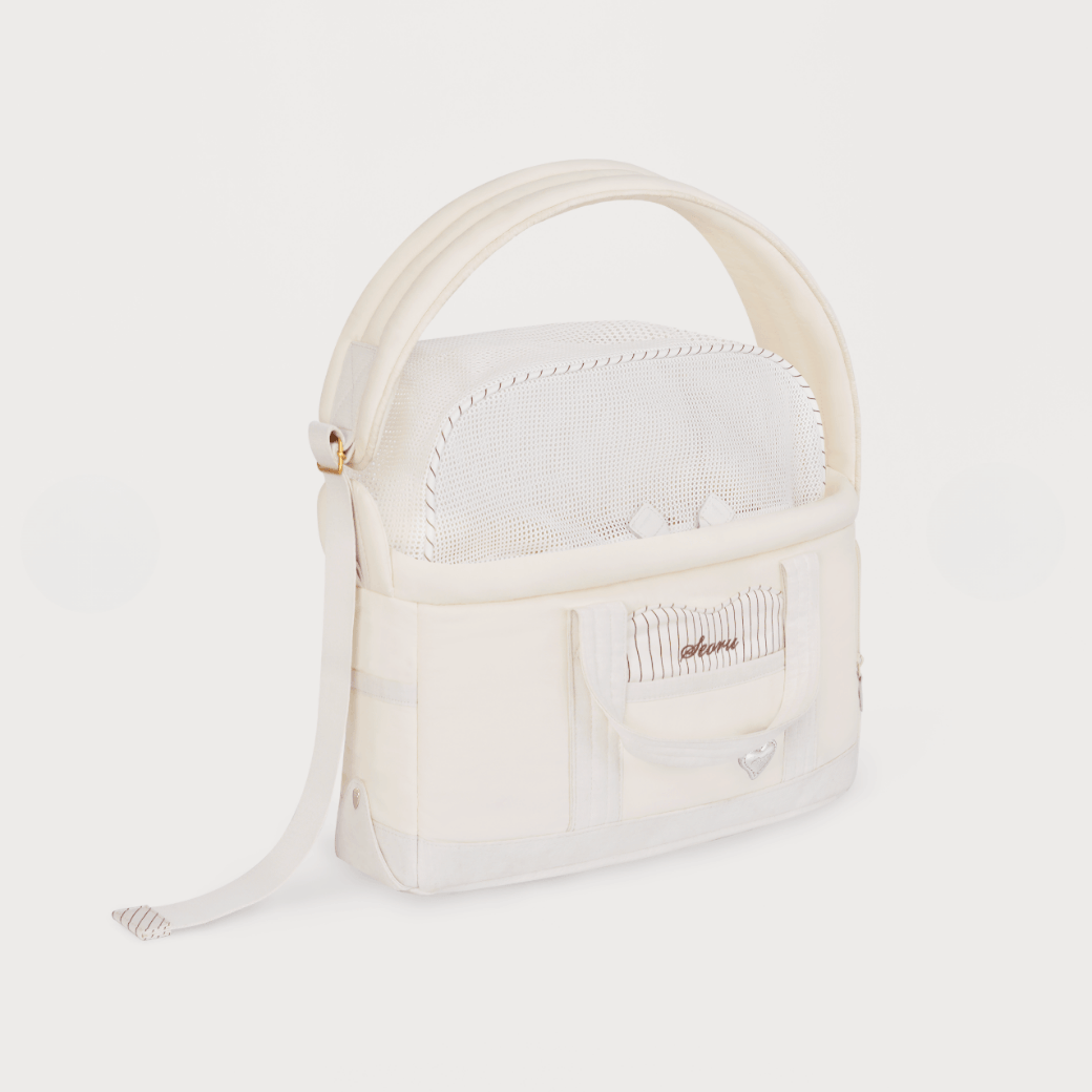 Heart Veru Bag (Vanilla)