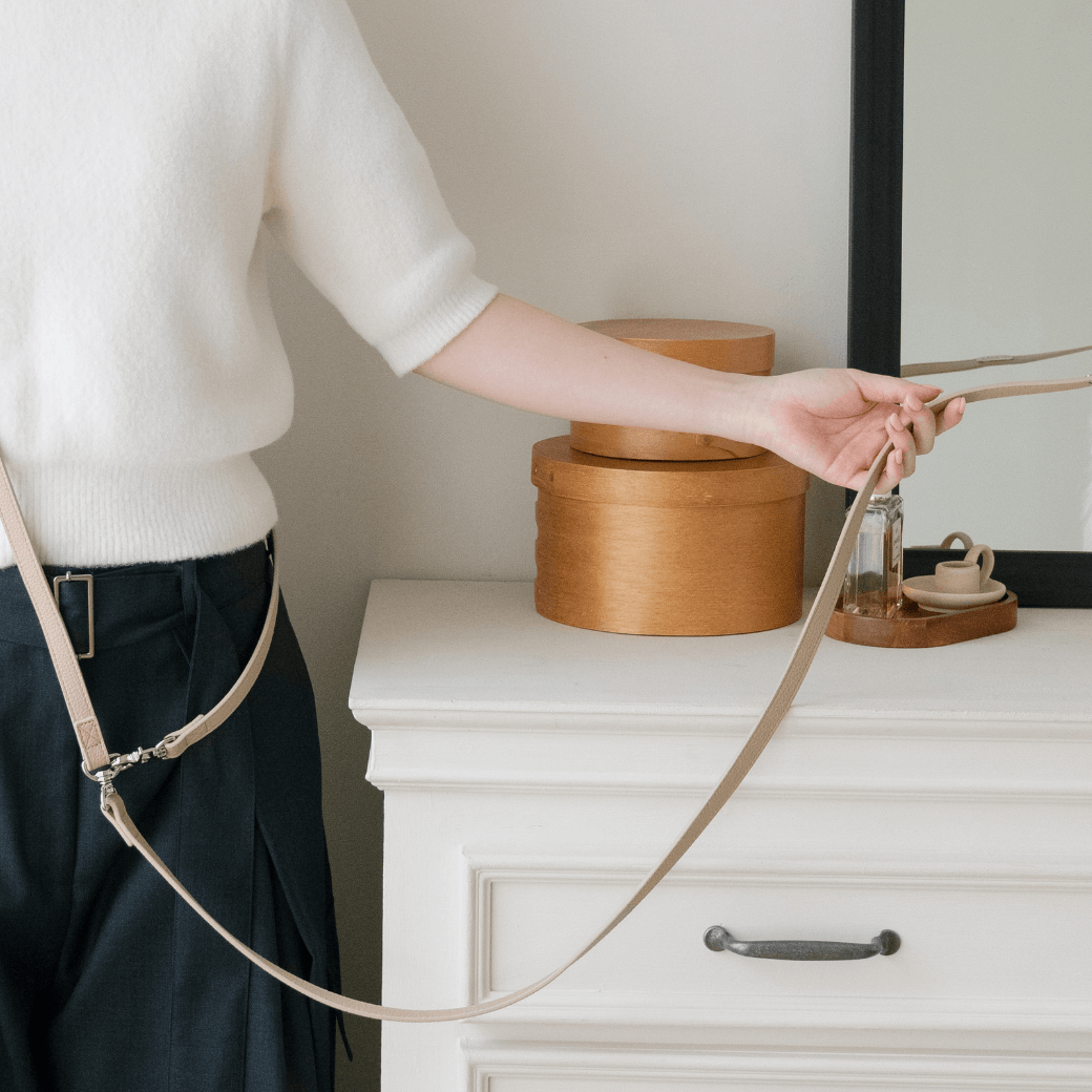 DELIGHT HANDS-FREE LEASH(ベージュ)