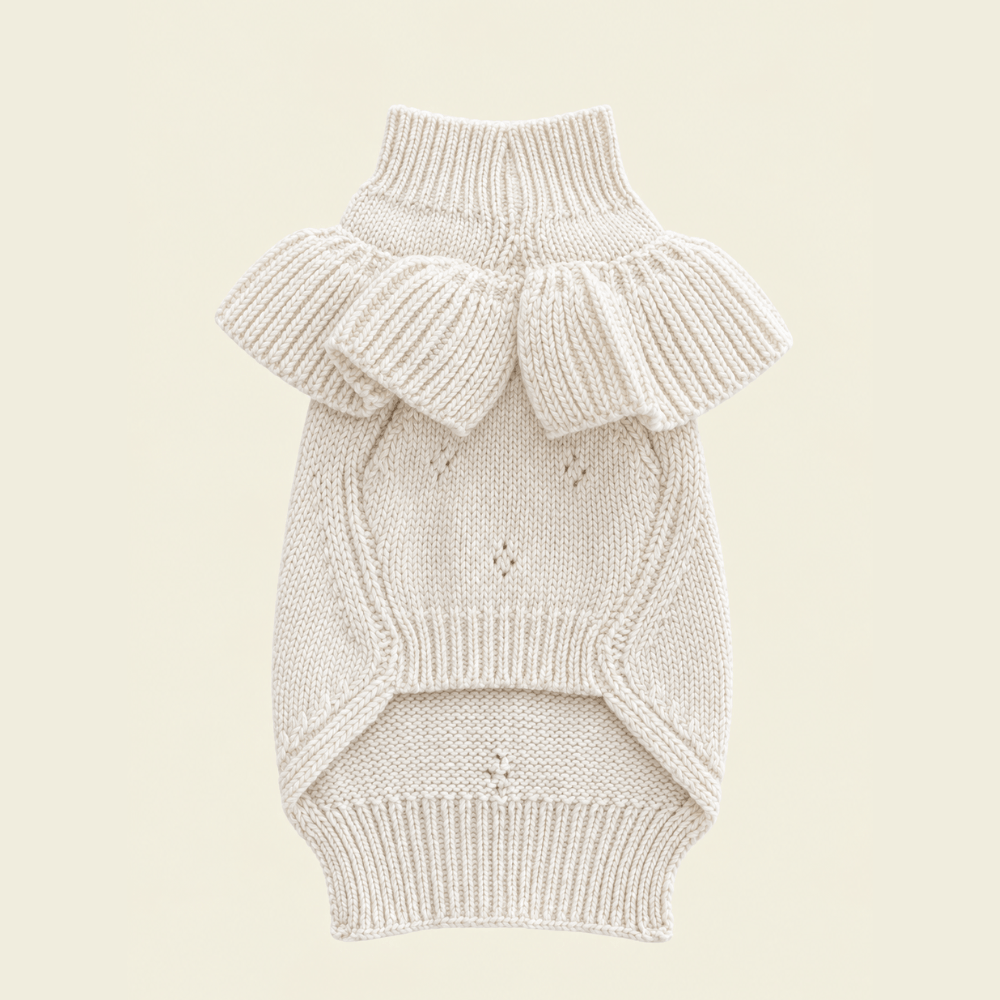 Frill Knit(Ivory)