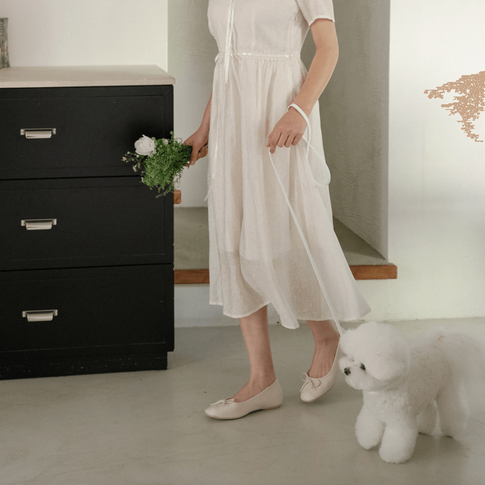 Lumiere Leash(White)