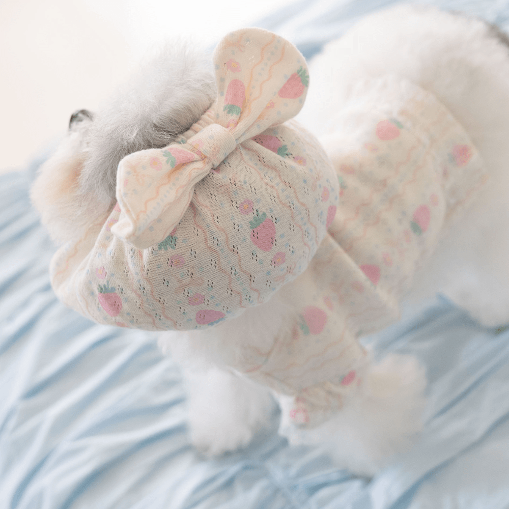 【4/3〜配送】Berry Sweet Snood (Strawberry)