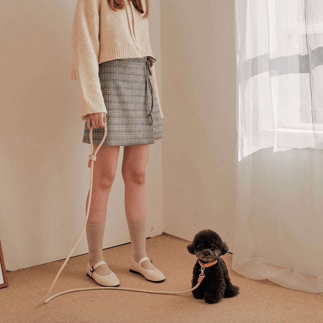 Rope Leash (Beige)