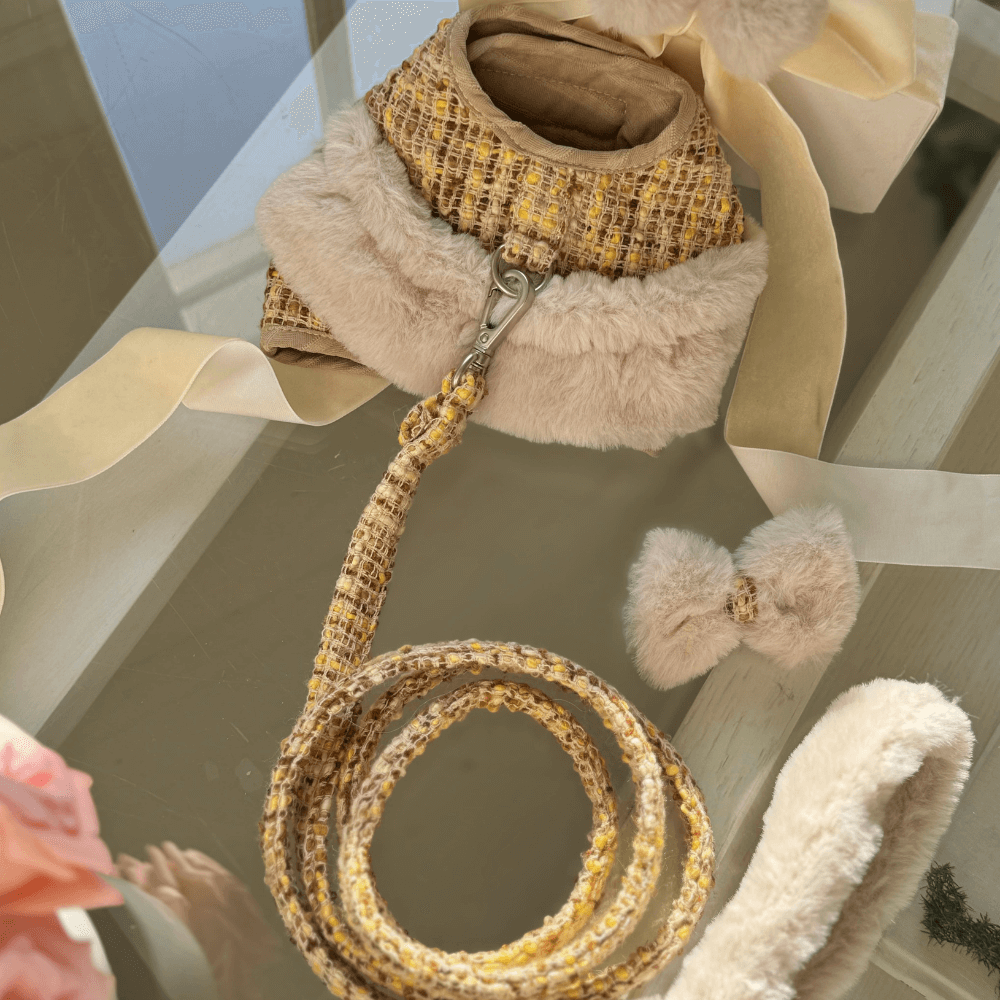 COCO Holiday Tweed Leash