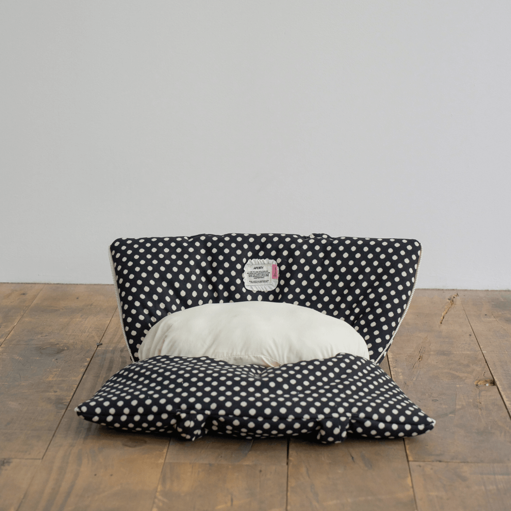 APERTY wide bag dot black