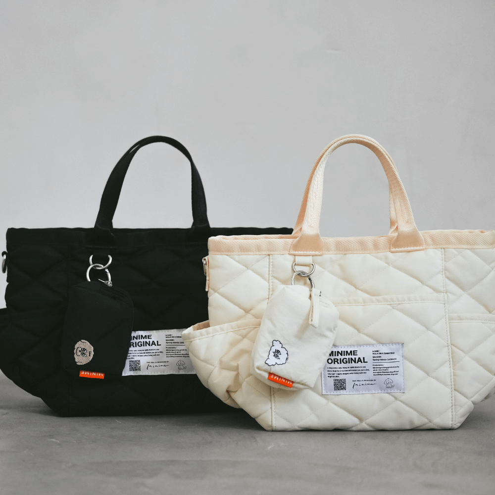 2WAY OSANPO BAG MINIME 愛犬用お散歩バッグ 肩掛け