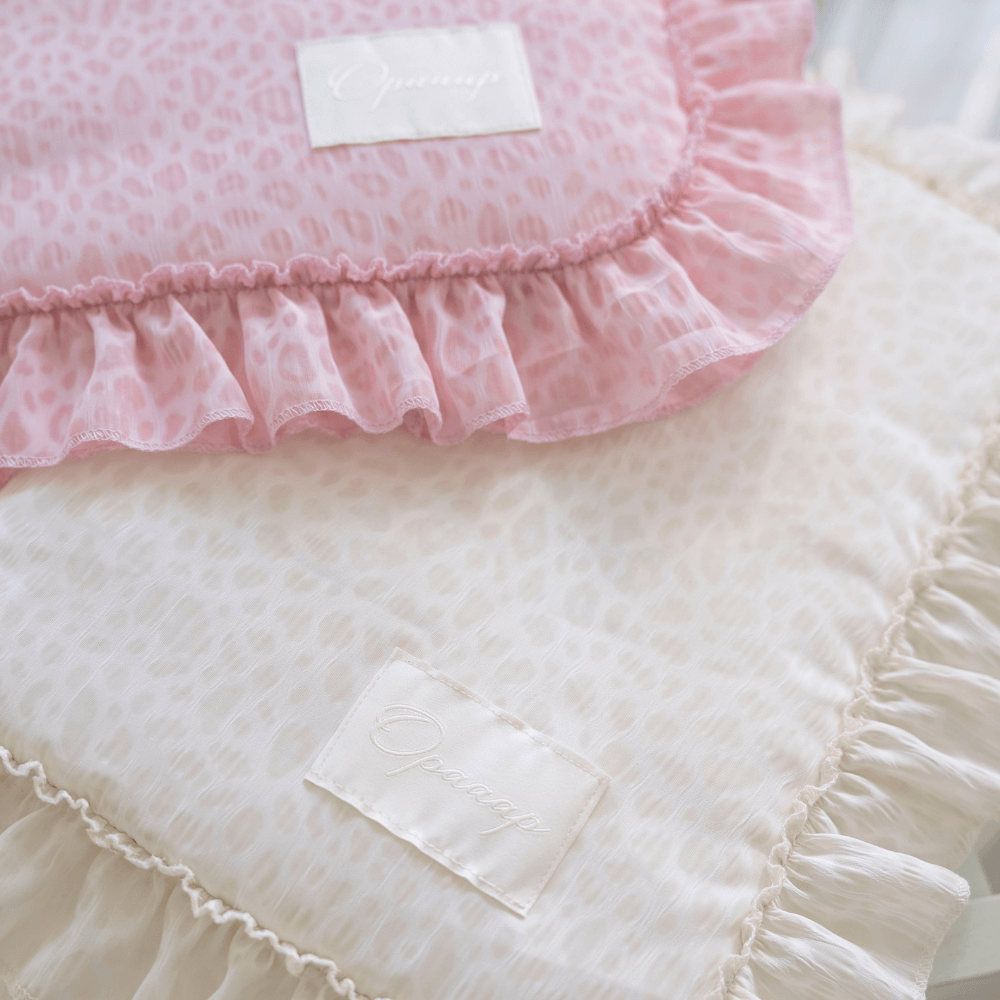 【予約】Leopard Pop Cafe Mat (2color)