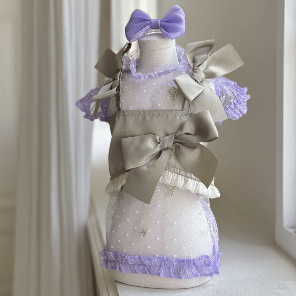 Shiny Ribbon Bustier(Olive Khaki)