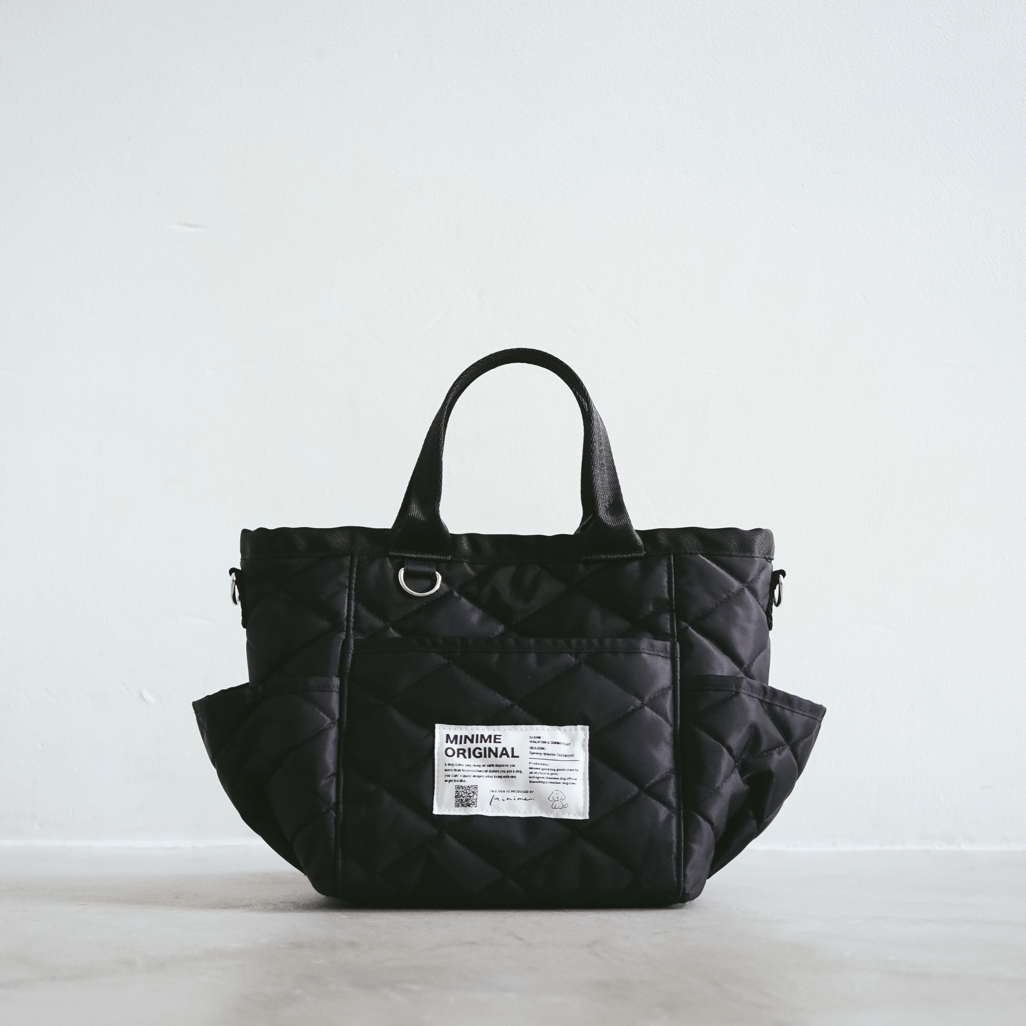 2WAY OSANPO BAG MINIME 愛犬用お散歩バッグ 肩掛け