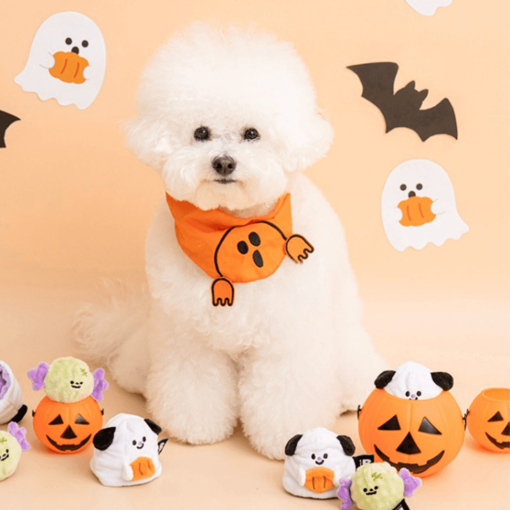 スイートハロウィンボールトイ bite me 犬用おもちゃ