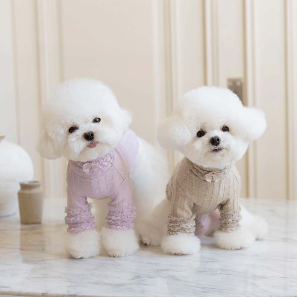 7th Limited Edition Lace Turtleneck(Berry)