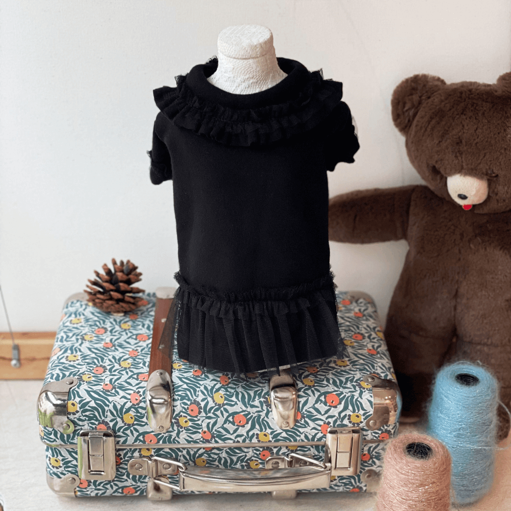 Plie Tu-Tu T-shirt(Black)