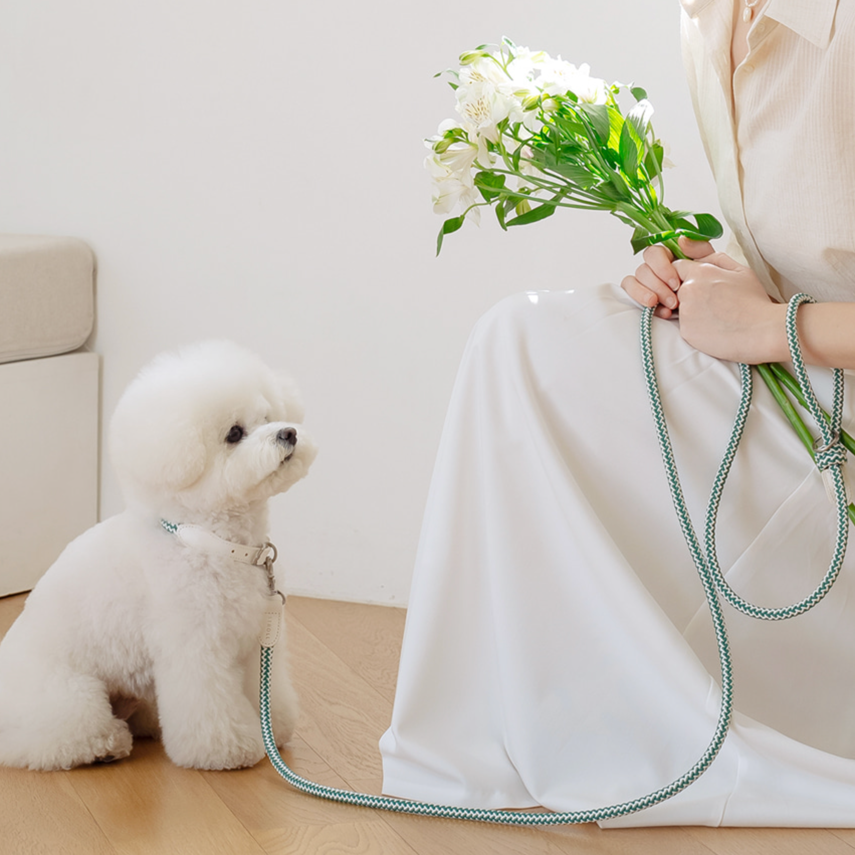 Classic Leash 1.8m 手持ちリード(フォレストグリーン)