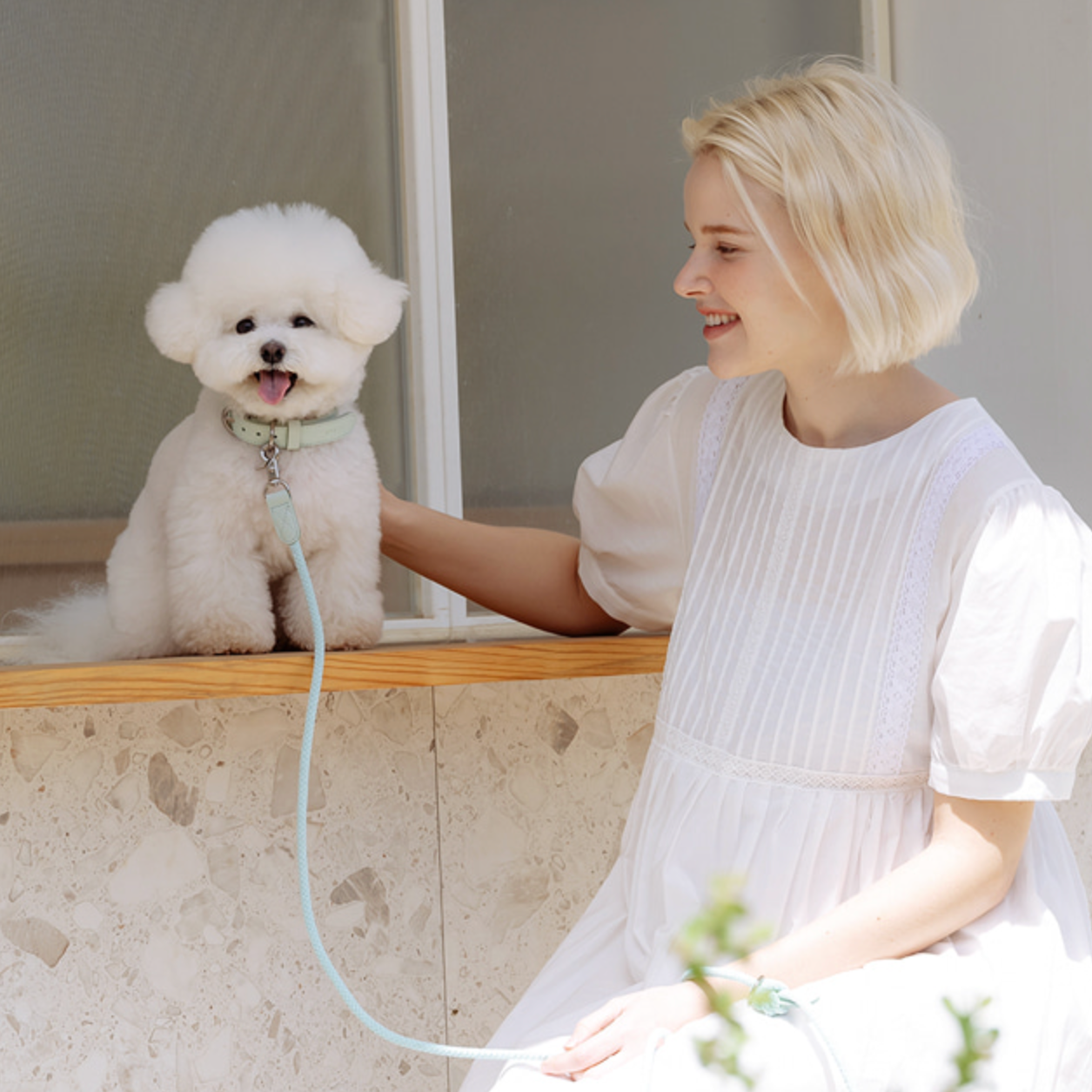 Classic Leash 1.8m 手持ちリード(ミント)