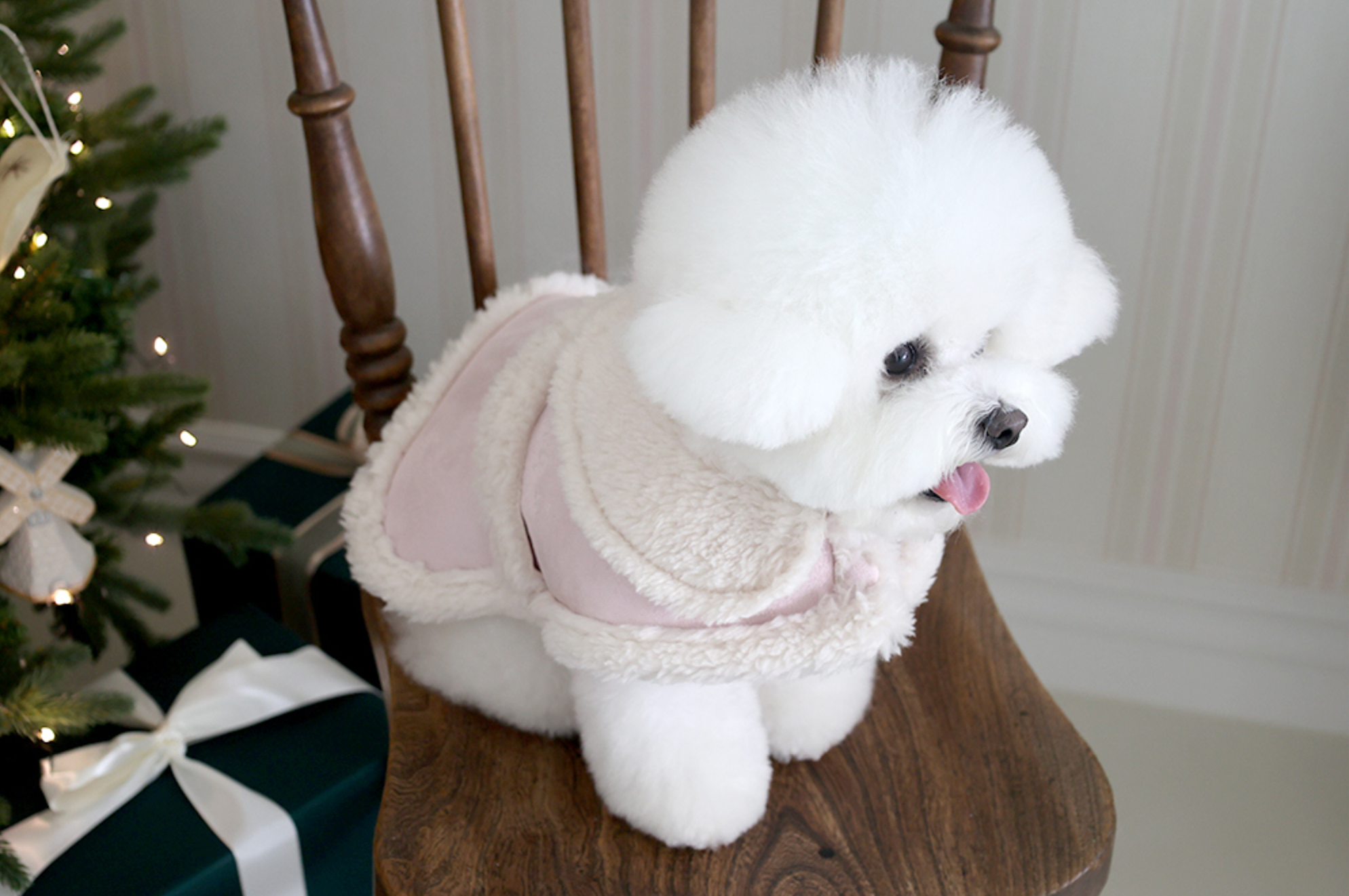 シアリングポンチョ(ピンク)