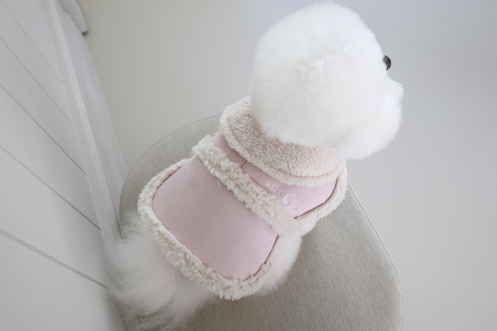 シアリングポンチョ(ピンク)