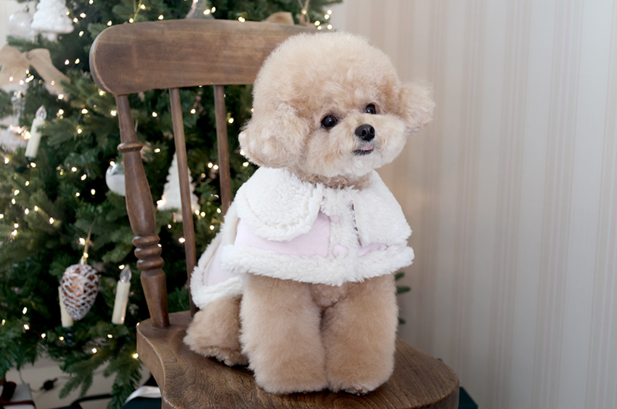 シアリングポンチョ(ピンク)