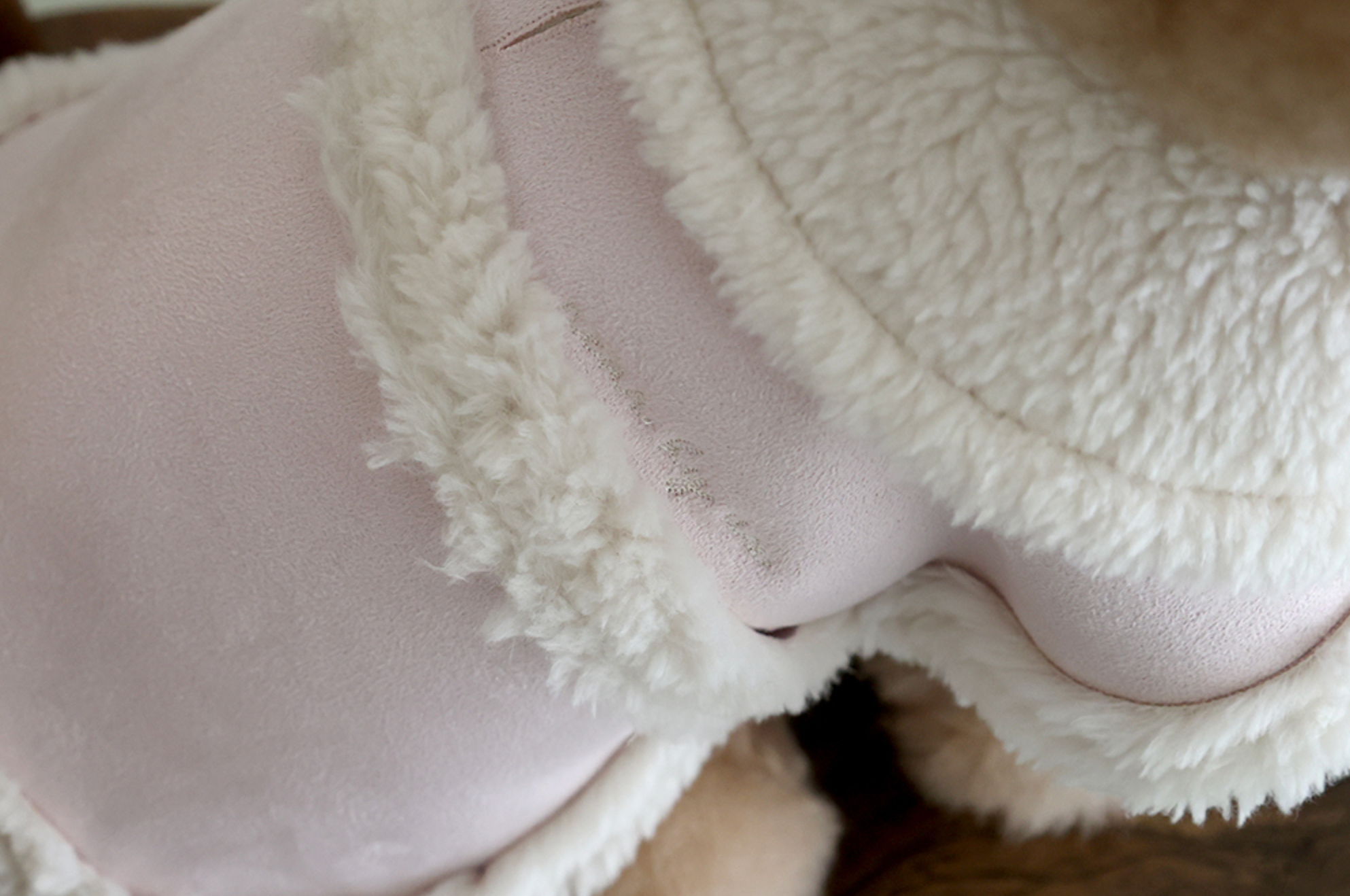 シアリングポンチョ(ピンク)