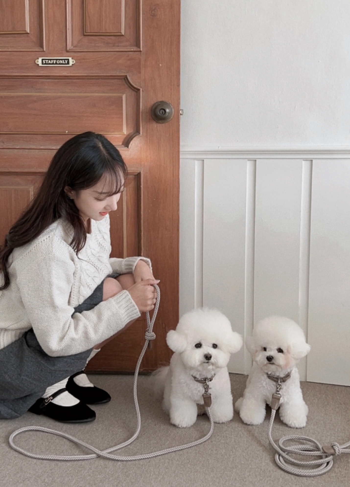 Classic Leash 1.8m 手持ちリード(アッシュグレー)