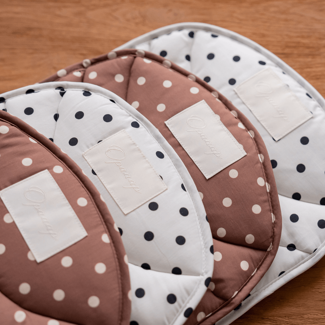 【予約】Fluffy Buggy Pad (Milk Dot)