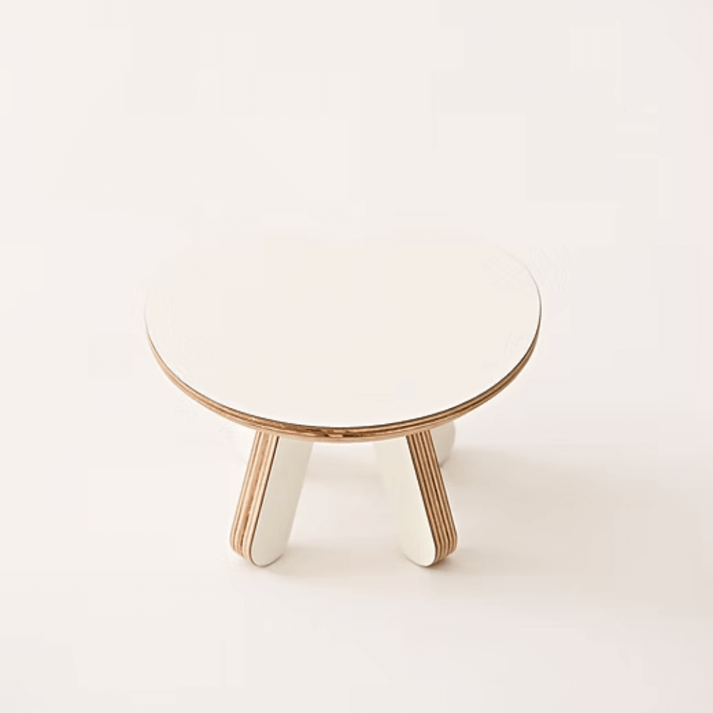 【高さ個別調整可】Heart table (5color)