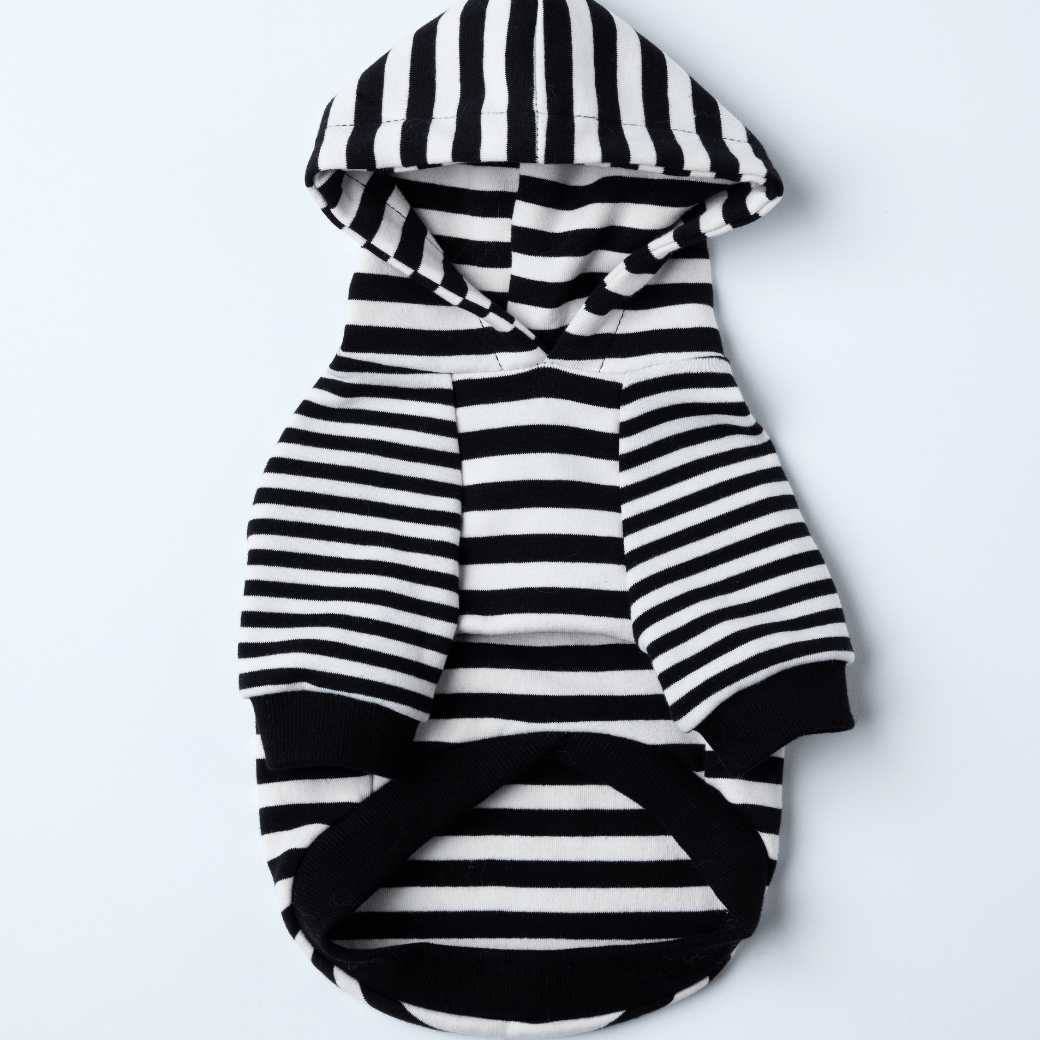 SCHOOL STRIPED HOODIE
