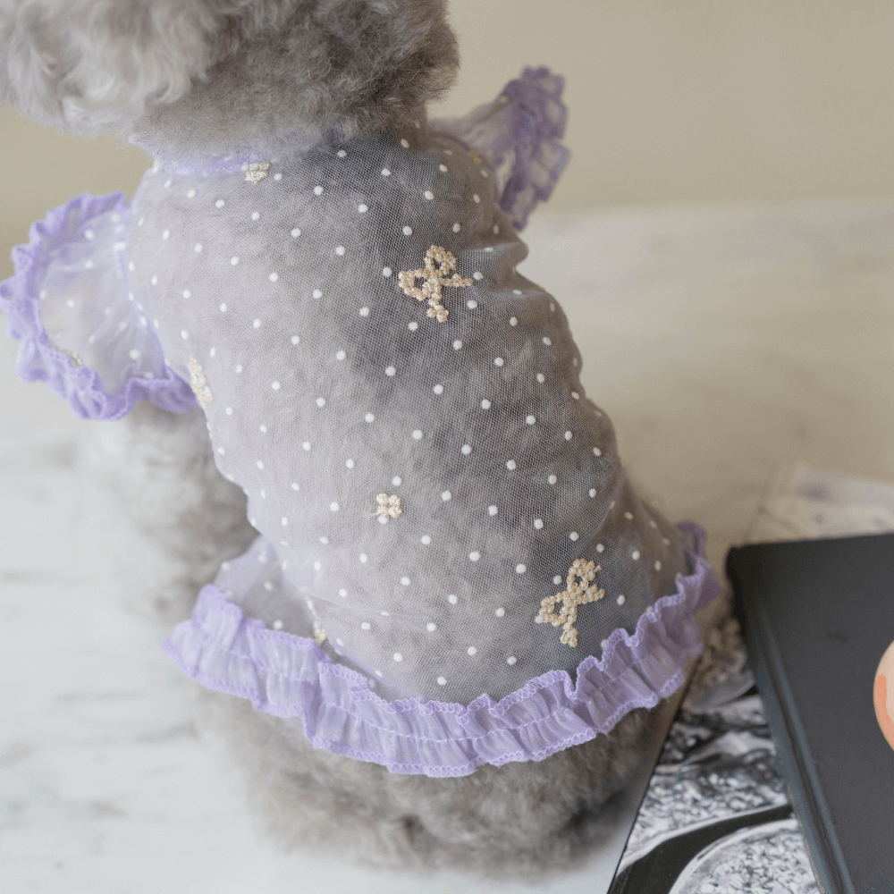 Odette Blouse(Lavender Haze)