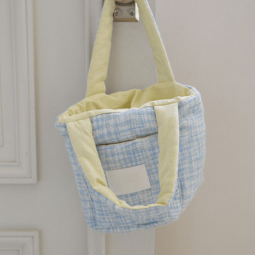 【5/12 21:00予約販売開始】Summer Tweed Walking Bag(Blue)