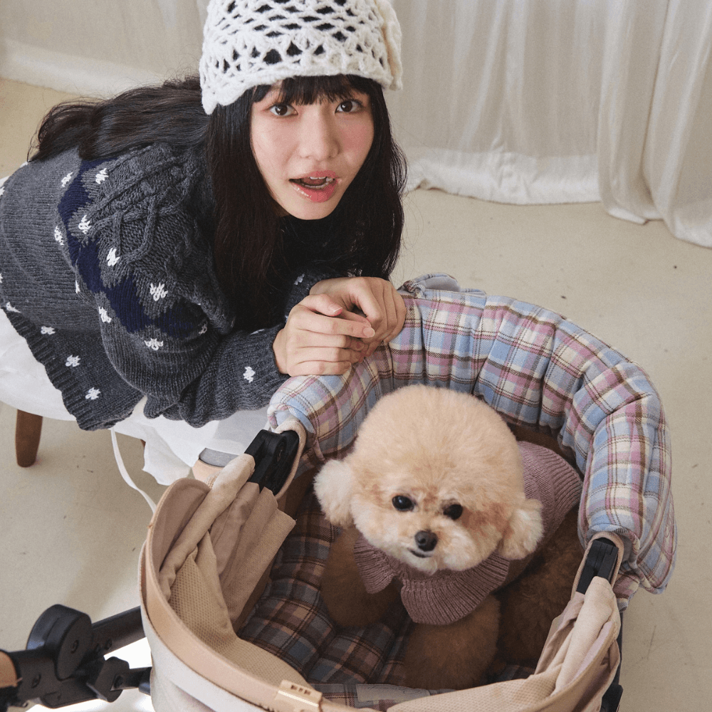 【予約】Fluffy Buggy Liner(Blueberry Pie)