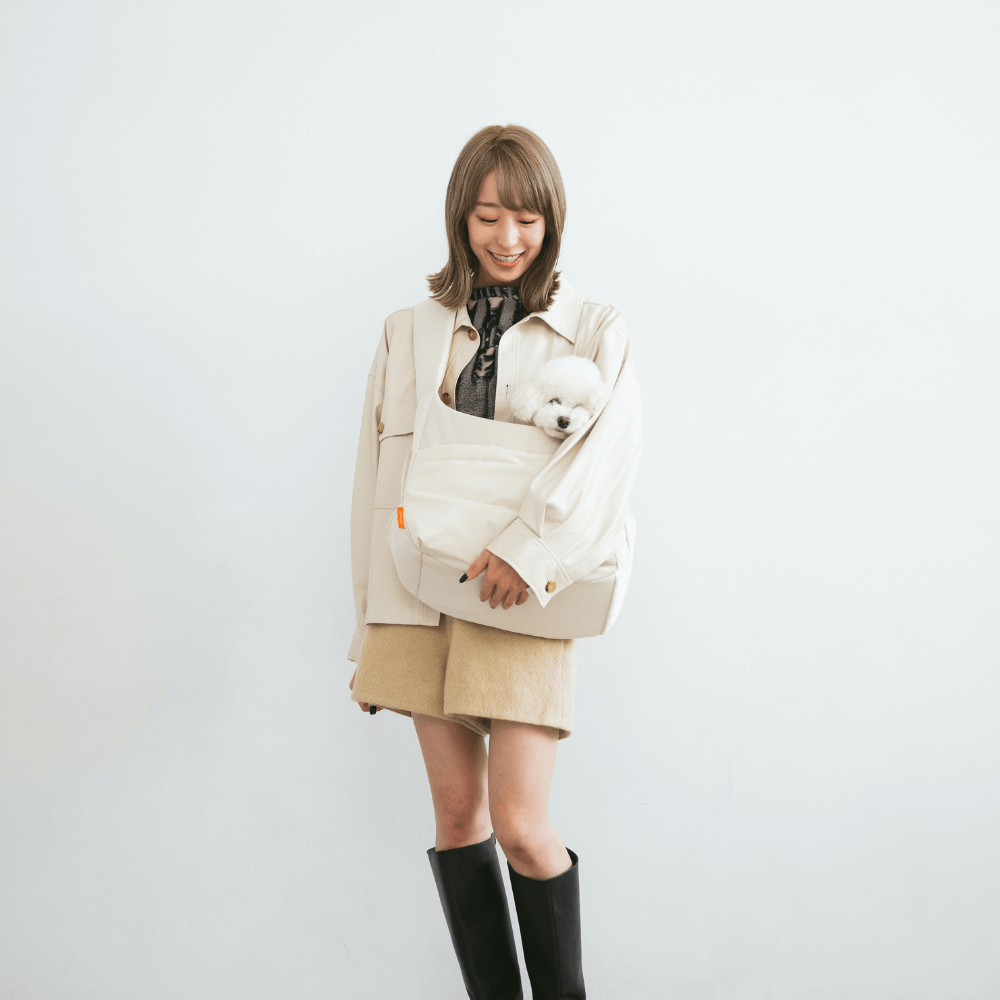 CROSS CARRY BAG(クロスキャリーバッグ) MINIME 犬用キャリーバッグ 肩掛けスリングタイプ