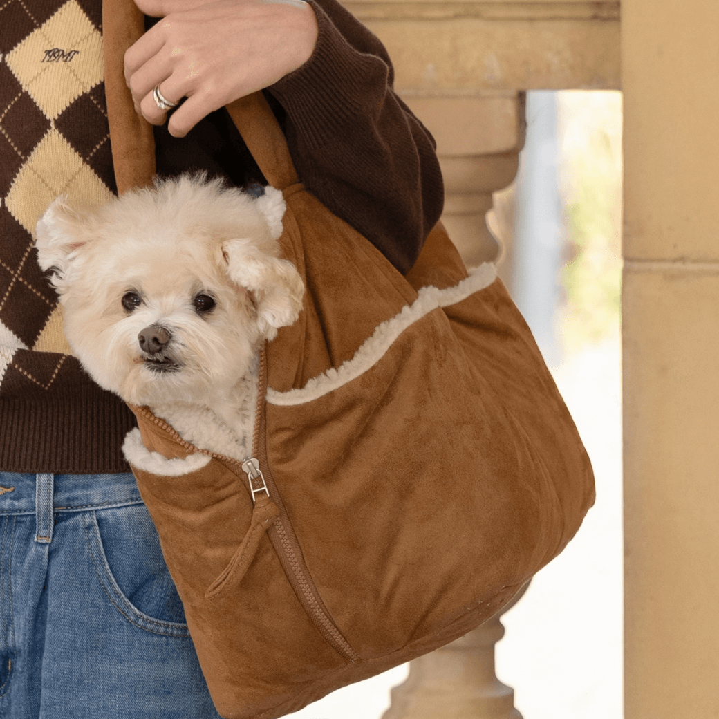 wide bag - teddy suede(APERTY 24AW)