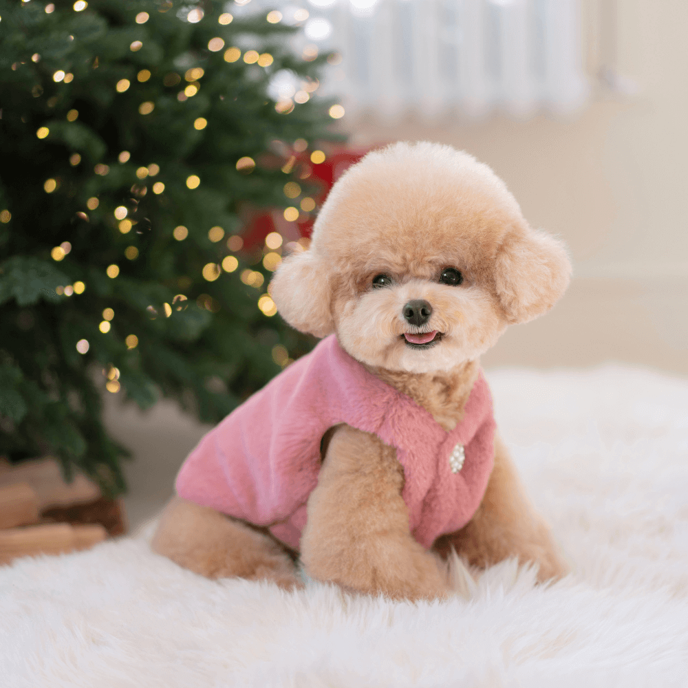 Crystal Fur Vest Pink(日本限定発売)