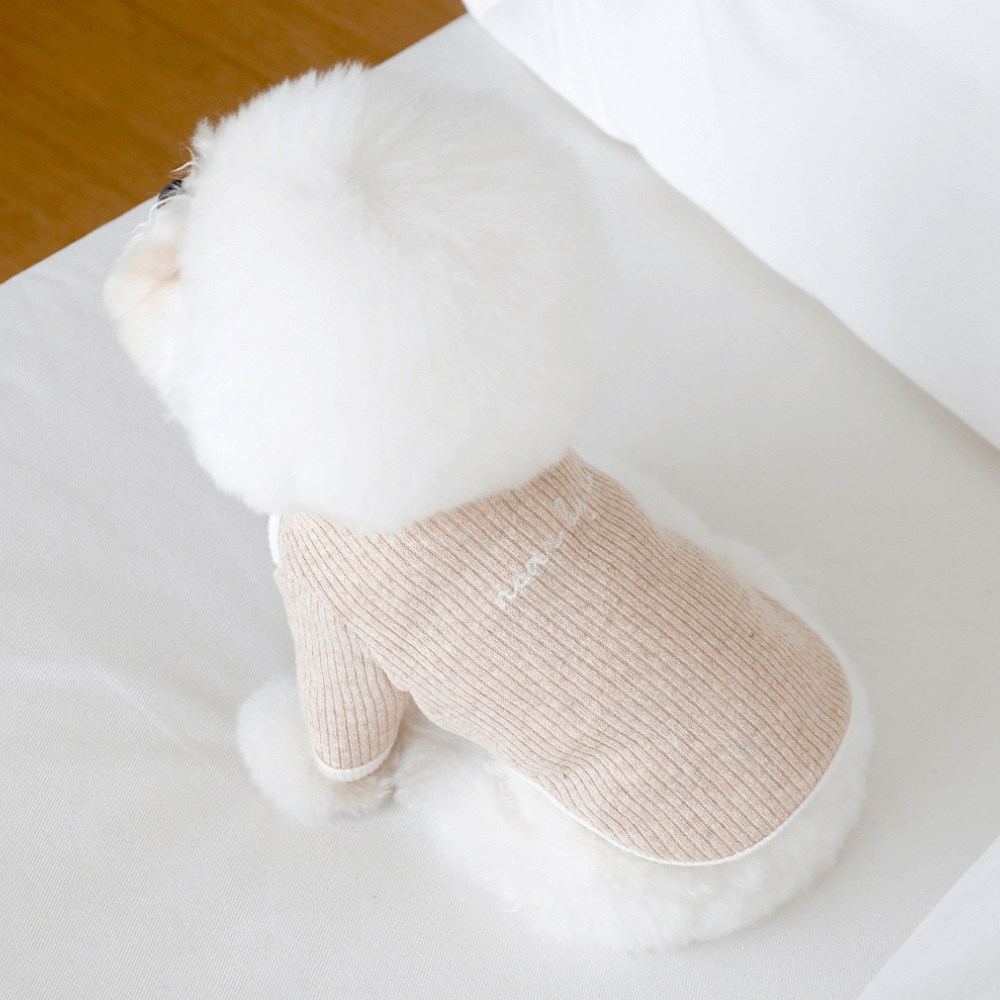 palette wool knit top (oat latte)