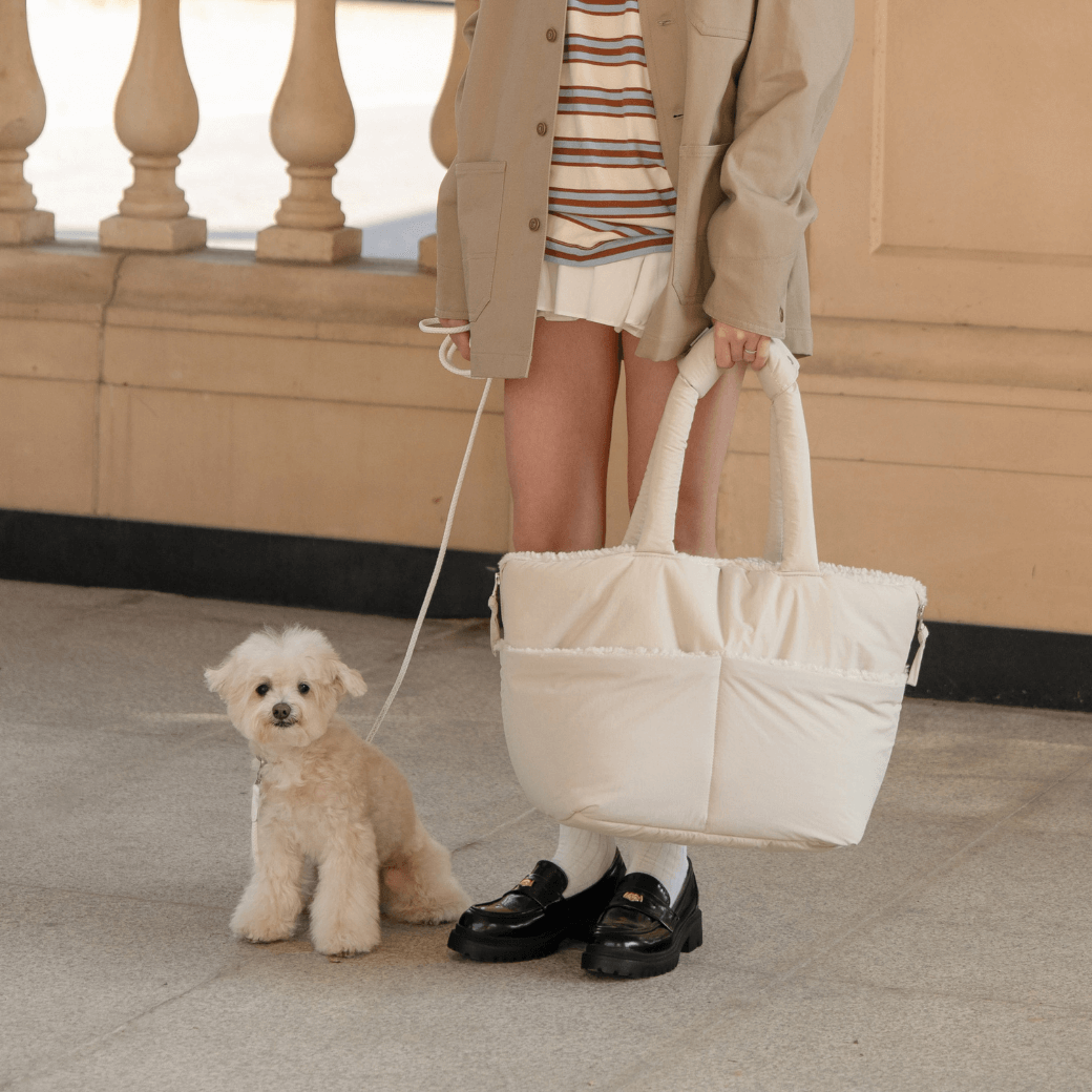 wide bag - teddy beige(APERTY 24AW)