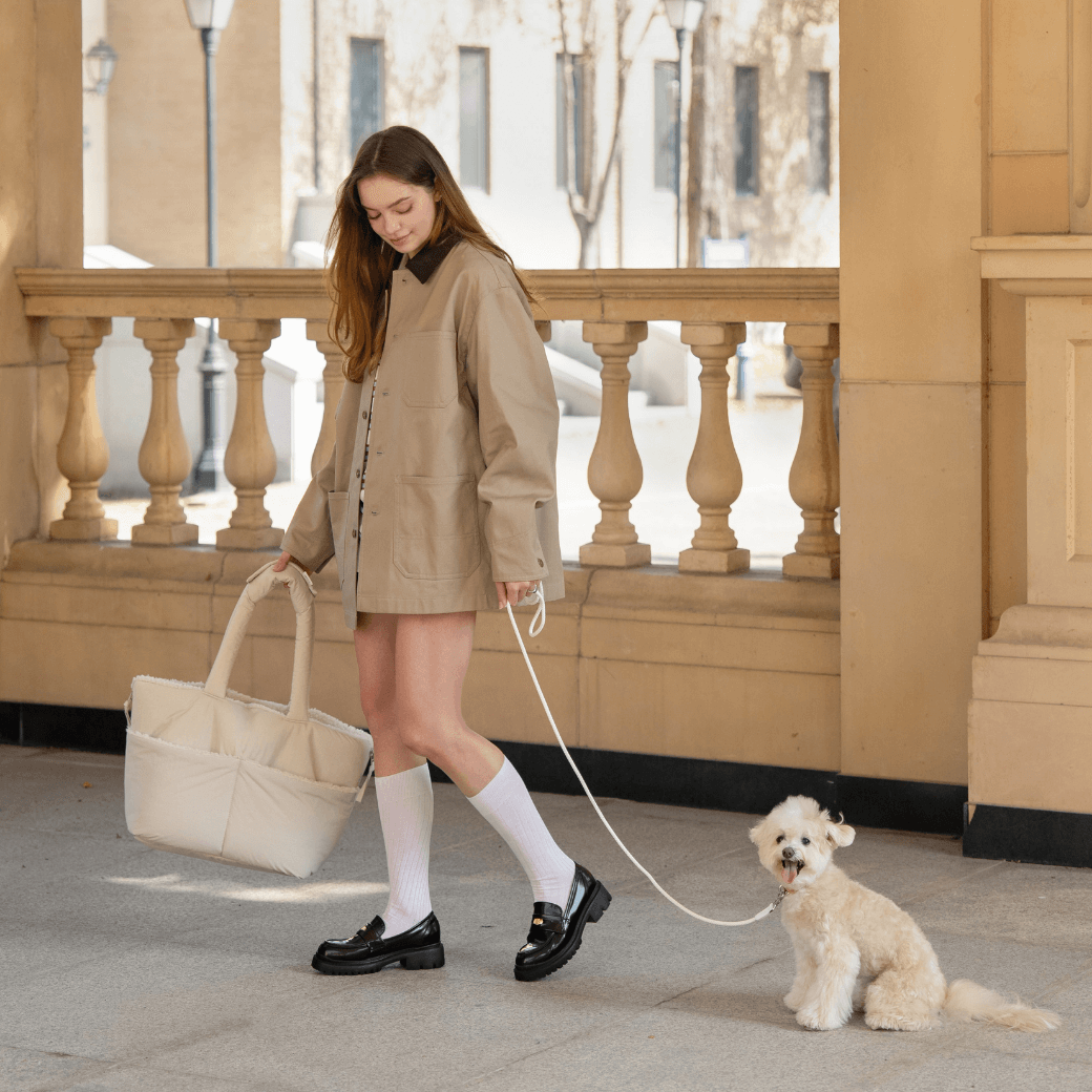 wide bag - teddy beige(APERTY 24AW)