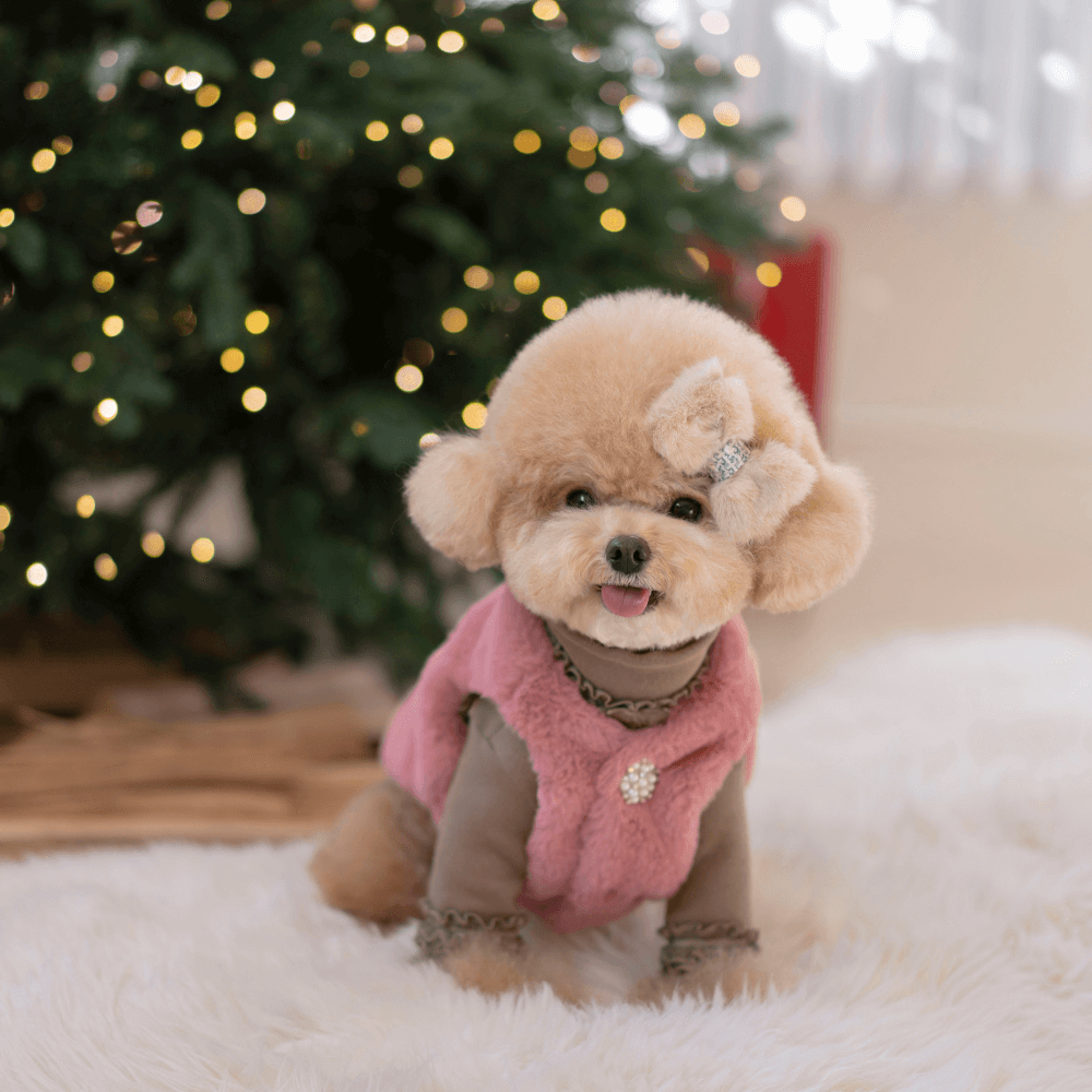 Crystal Fur Vest Pink(日本限定発売)