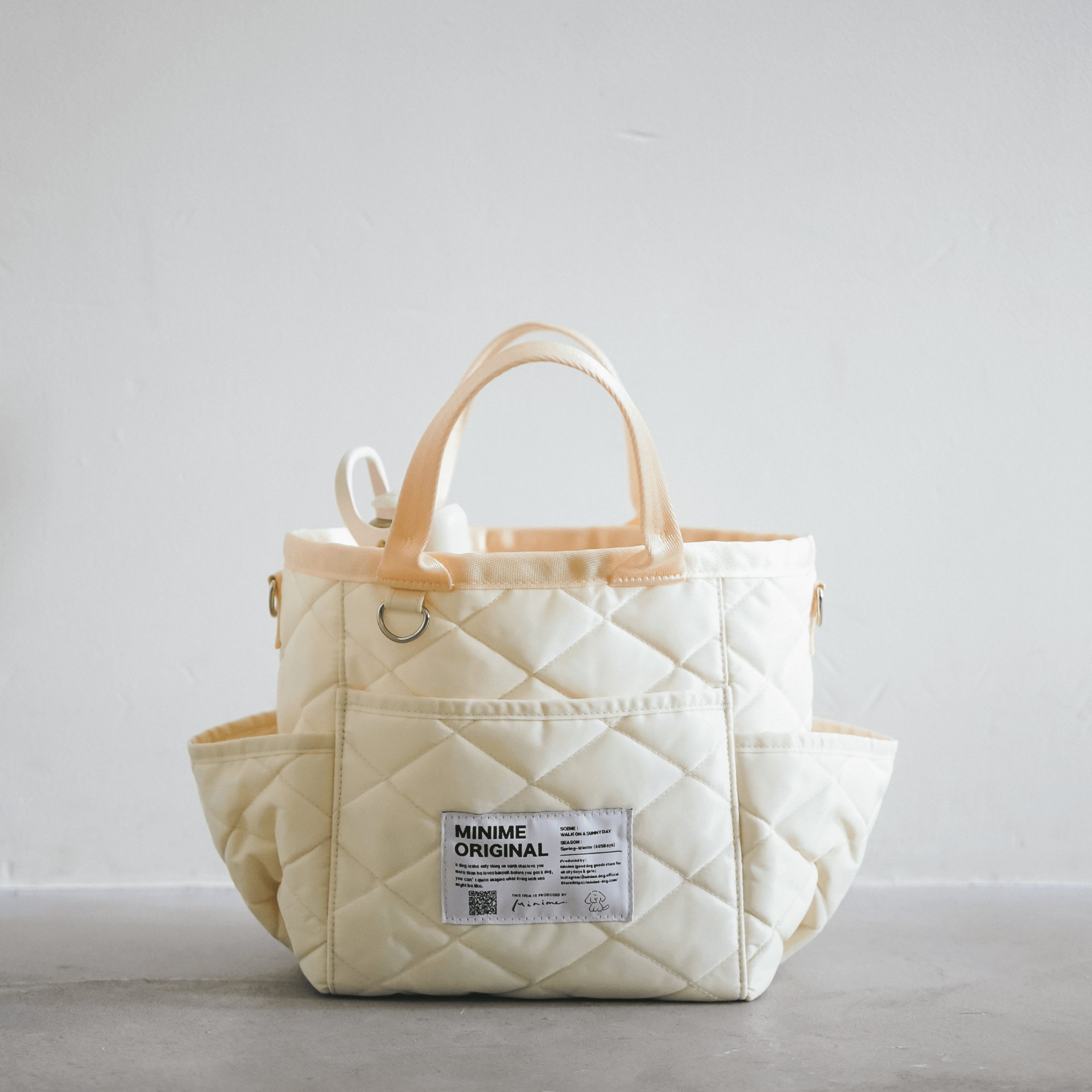 2WAY OSANPO BAG MINIME 愛犬用お散歩バッグ 肩掛け