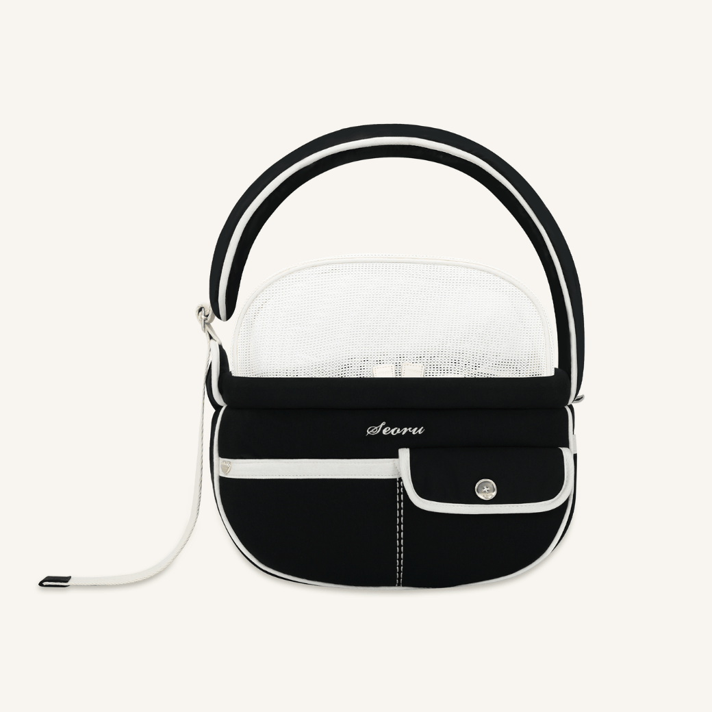 Pocket Valentine Bag(Black)