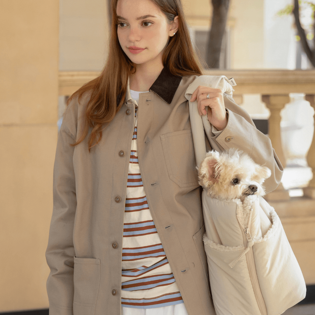 wide bag - teddy beige(APERTY 24AW)