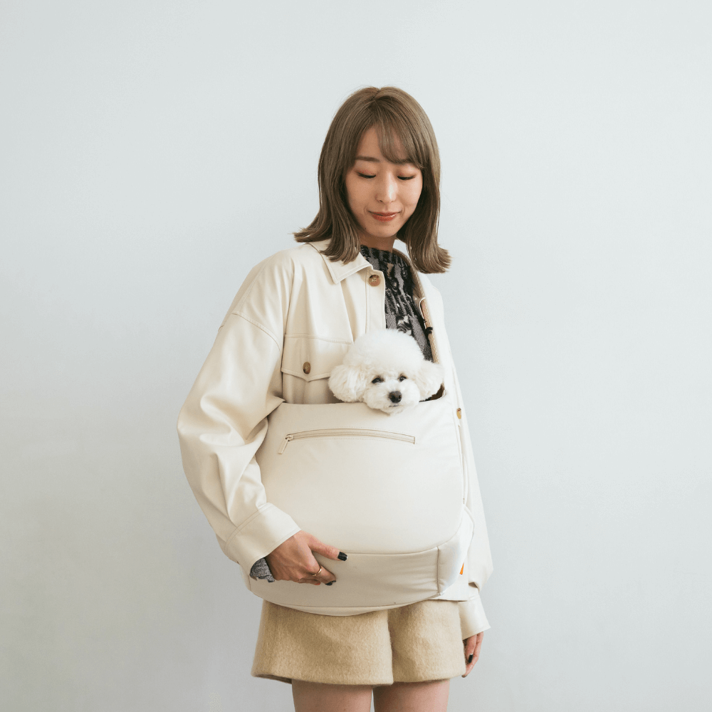 CROSS CARRY BAG(クロスキャリーバッグ) MINIME 犬用キャリーバッグ 肩掛けスリングタイプ