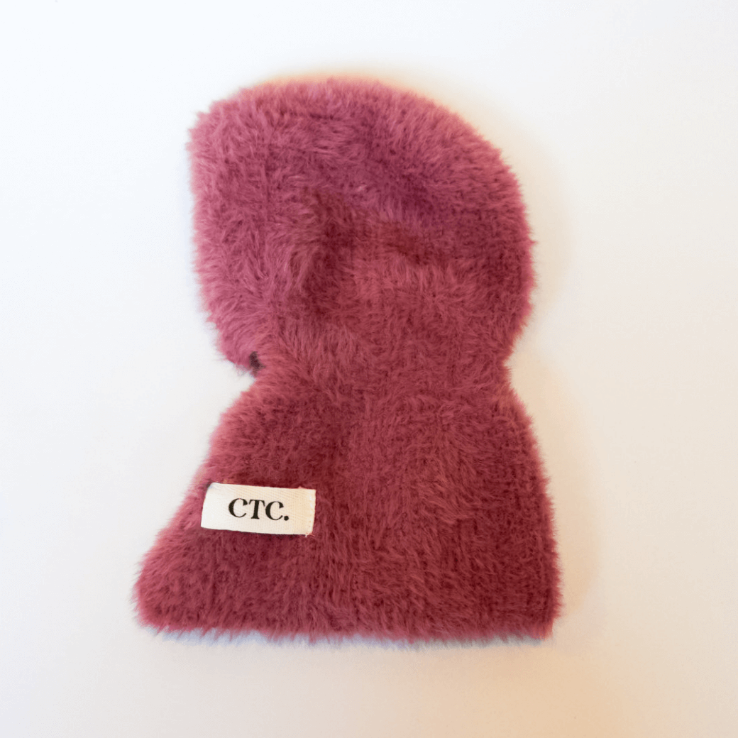 Winter Snuggle Balaclava Cherry (for dog / for human)