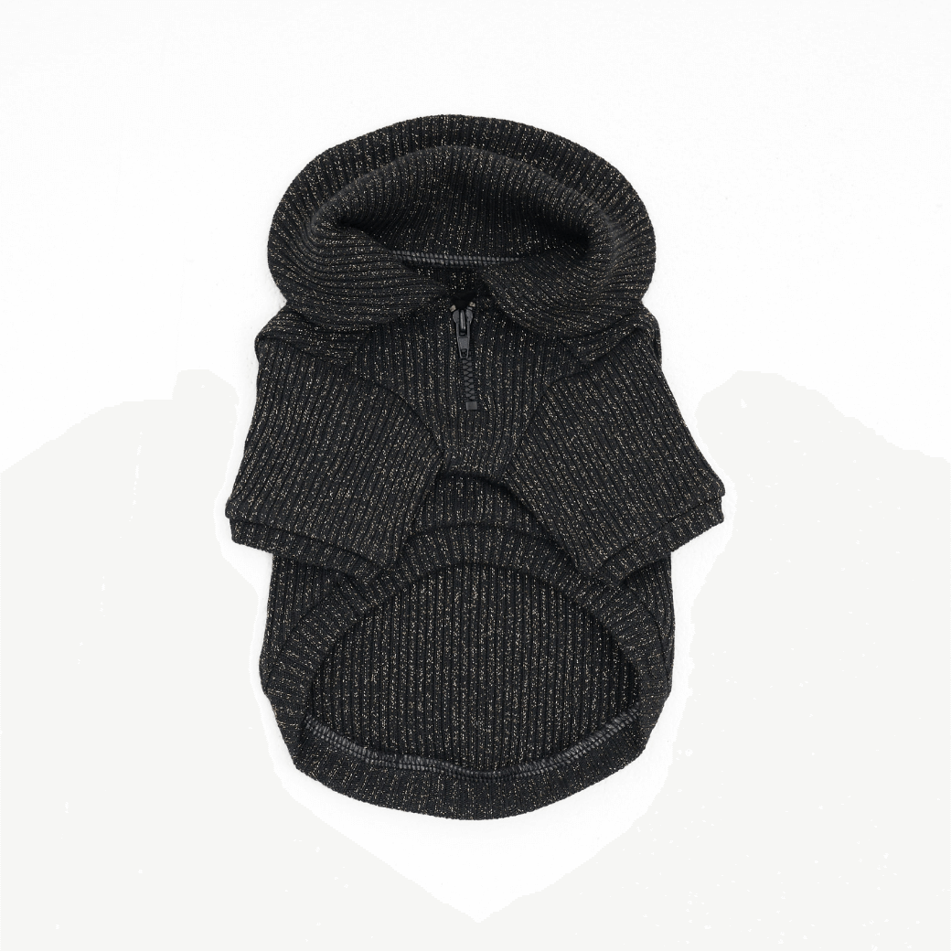 Twinkle Sailor Collar Knit (Jet Black)