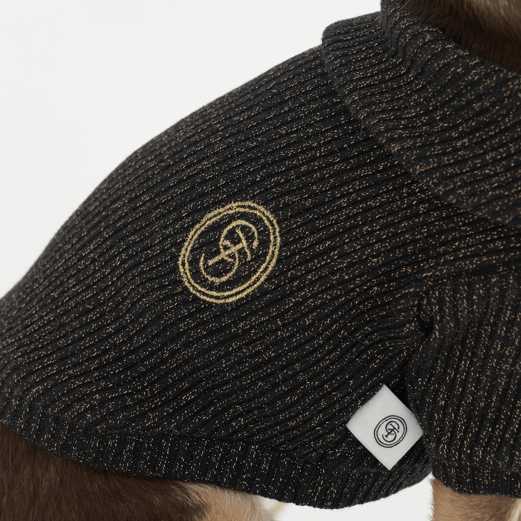 Twinkle Sailor Collar Knit (Jet Black)