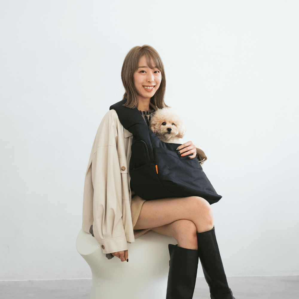 CROSS CARRY BAG(クロスキャリーバッグ) MINIME 犬用キャリーバッグ 肩掛けスリングタイプ