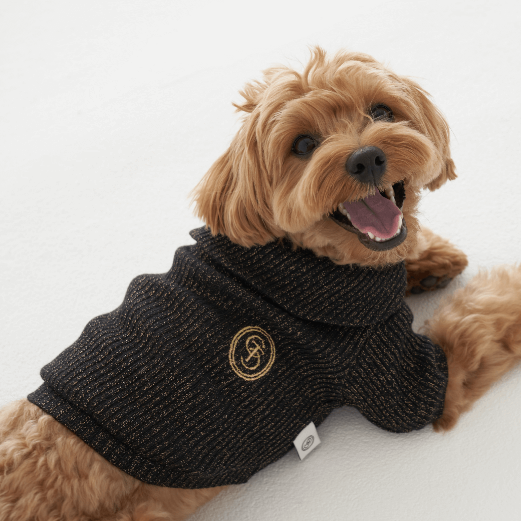 Twinkle Sailor Collar Knit (Jet Black)