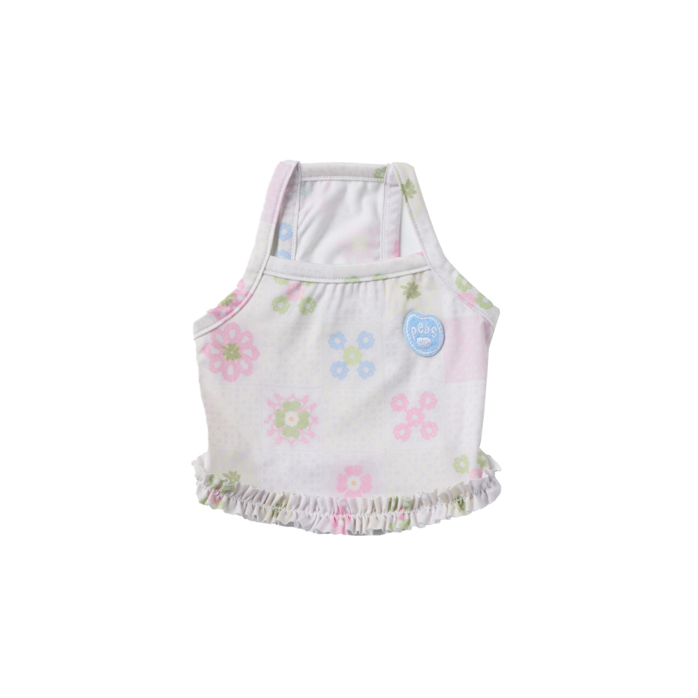 FRILL-FRILL COOL CROP SWIM T-SHIRT